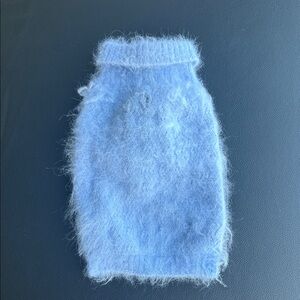 The Dog Squad Sweater Soft Blue Vest Size XS